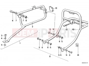 BMW Motorrad BMW CLASSIC 1982 R-Models 2V R 80 ST Set case holder