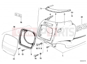 BMW Motorrad BMW CLASSIC 1982 R-Models 2V R 100 RS Trim panel upper part