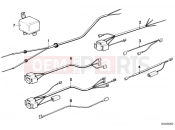 BMW Motorrad BMW CLASSIC 1982 R-Models 2V R 100 RS Various additional cable harnesses