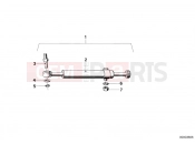 Steering damper - BMW Motorrad R45 1982