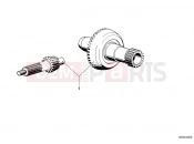 BMW Motorrad BMW CLASSIC 1982 R-Boxer R45T Differential-crown wheel set