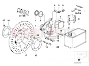 BMW Motorrad BMW CLASSIC 1982 R-Boxer R45T Front wheel brake