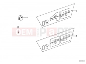 BMW Motorrad BMW CLASSIC 1982 R-Boxer R45T Battery cover-sticker