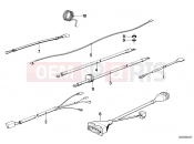BMW Motorrad BMW CLASSIC 1982 R-Boxer R45T Various additional cable harnesses
