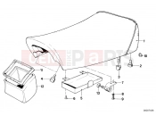 BMW Motorrad BMW CLASSIC 1982 R-Boxer R65 Bench seat, officials utility