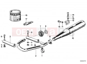 BMW Motorrad BMW CLASSIC 1982 R-Boxer R65LS Exhaust system