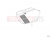 BMW Motorrad BMW CLASSIC 1982 R-Boxer R65LS Battery cover