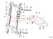 BMW Motorrad BMW CLASSIC 1983 R-Boxer R65 Fork bridge