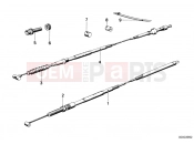 BMW Motorrad BMW CLASSIC 1983 R-Boxer R65 Bowden cable