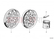 BMW Motorrad BMW CLASSIC 1983 R-Boxer R65 Cast iron rim silver