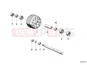 BMW Motorrad BMW CLASSIC 1983 R-Boxer R65 Wheel hub, front