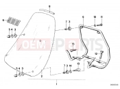 BMW Motorrad BMW CLASSIC 1983 R-Boxer R65 Windshield