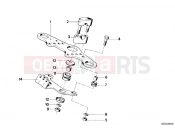BMW Motorrad BMW CLASSIC 1981 R-Models 2V R 80 TIC Upper fork cross brace