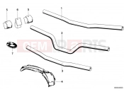 BMW Motorrad BMW CLASSIC 1981 R-Models 2V R 80 TIC Handlebar