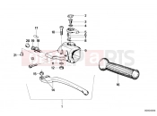 BMW Motorrad BMW CLASSIC 1981 R-Models 2V R 80 TIC Handle unit left