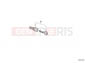 BMW Motorrad BMW CLASSIC 1981 R-Models 2V R 80 TIC Set of suitcase locks
