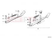 BMW Motorrad BMW CLASSIC 1981 R-Models 2V R 100 TIC Side stand