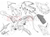DUCATI Superbike 1199 Panigale S ABS NUMBER PLATE HOLDER - TAIL LIGHT » LIGHTING SYSTEM