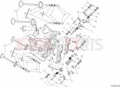 DUCATI Multistrada 1200 S GT HORIZONTAL CYLINDER HEAD » VALVE DRIVE