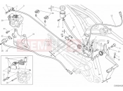 DUCATI 2014 Monster 795 REAR BRAKE SYSTEM » BRAKING SYSTEM