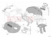 DUCATI 2014 Monster 796 ABS FAIRING » PLASTICS