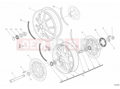 DUCATI 2014 Monster 796 ABS WHEELS » FRONT WHEEL