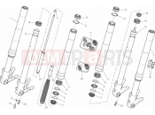 DUCATI 2014 Monster 796 - DMT 024 - FRONT FORK (2) » FRONT SUSPENSION