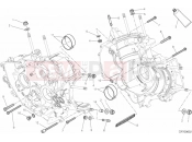DUCATI Superbike 899 Panigale ABS 10A - HALF-CRANKCASES PAIR » ENGINE CASE