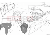 DUCATI 2014 Diavel STRADA FRONT MUDGUARD » PLASTICS