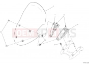 DUCATI 2014 Diavel STRADA WINDSHIELD » PLASTICS