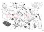 DUCATI 2014 Diavel STRADA BATTERY HOLDER » WIRING HARNESS