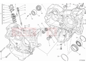 DUCATI 2014 Diavel STRADA HALF-CRANKCASES PAIR » ENGINE CASE