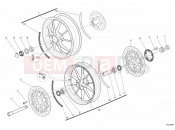 DUCATI 2013 Monster 1100 EVO ABS WHEELS » FRONT WHEEL