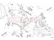 DUCATI 2013 Monster 1100 EVO ANNIVERSARY 032 - SWING ARM » SWING ARM