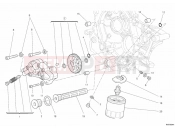 DUCATI 2013 Monster 1100 EVO ANNIVERSARY OIL PUMP - FILTER » LUBRICATION SYSTEM