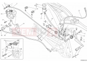 DUCATI 2013 Monster 659 REAR BRAKE SYSTEM » BRAKING SYSTEM