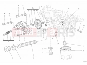 DUCATI 2013 Monster 696 OIL PUMP - FILTER » LUBRICATION SYSTEM
