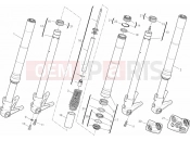 DUCATI Monster 696 ABS ANNIVERSARY FRONT FORK » FRONT SUSPENSION