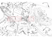 DUCATI 2013 Monster 795 EXHAUST SYSTEM » EXHAUST SYSTEM