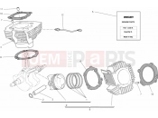 DUCATI 2013 Monster 795 ABS CYLINDER - PISTON » ENGINE CASE
