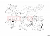 DUCATI 2013 Hypermotard 796 FAIRING » PLASTICS
