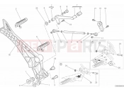 DUCATI 2013 Monster 796 ABS FOOTRESTS, LEFT » UNCLASSIFIED