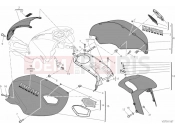DUCATI 2013 Monster 796 ABS ANNIVERSARY FAIRING » PLASTICS