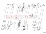 DUCATI 2013 Superbike 848 21A - FRONT FORK (1) » FRONT SUSPENSION