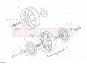 DUCATI 2013 Superbike 848 WHEELS » FRONT WHEEL