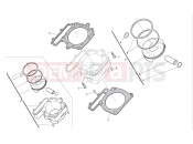 HUSQVARNA 2013 TE 449-511 CYLINDER - PISTON