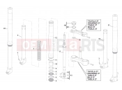 HUSQVARNA 2013 TE 449-511 FRONT FORK ASSEMBLY