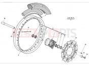 FRONT WHEEL - Husqvarna SMR 511 2012