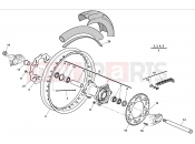 REAR WHEEL - Husqvarna SMR 511 2012