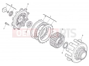 CLUTCH - Husqvarna TE 449-511 2012